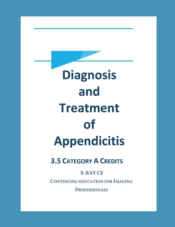 Diagnosis and Treatment of Appendicitis