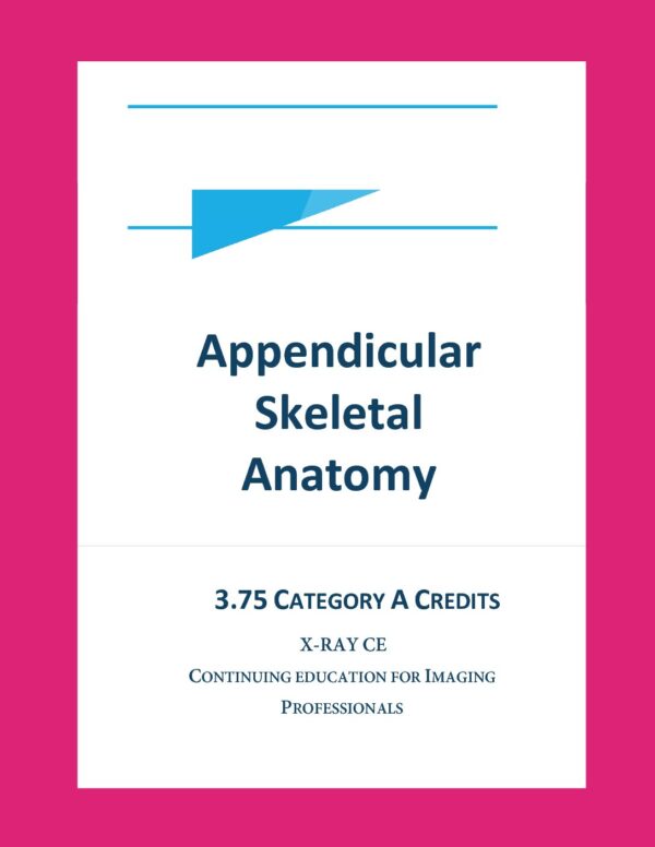 Appendicular Skeletal Anatomy