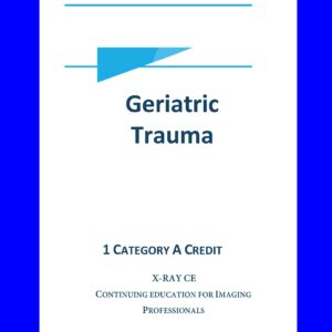 Geriatric Trauma