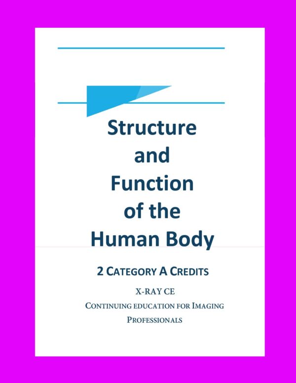Structure and Function of the Human Body