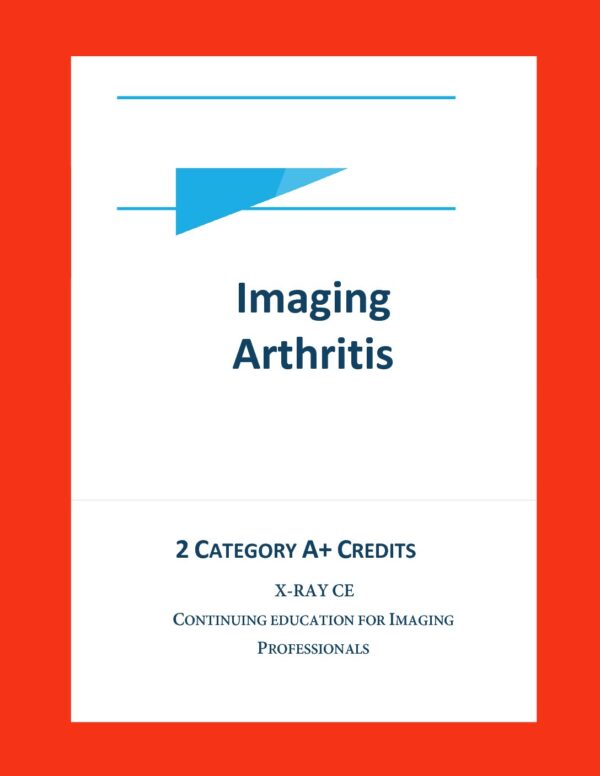 Imaging Arthritis