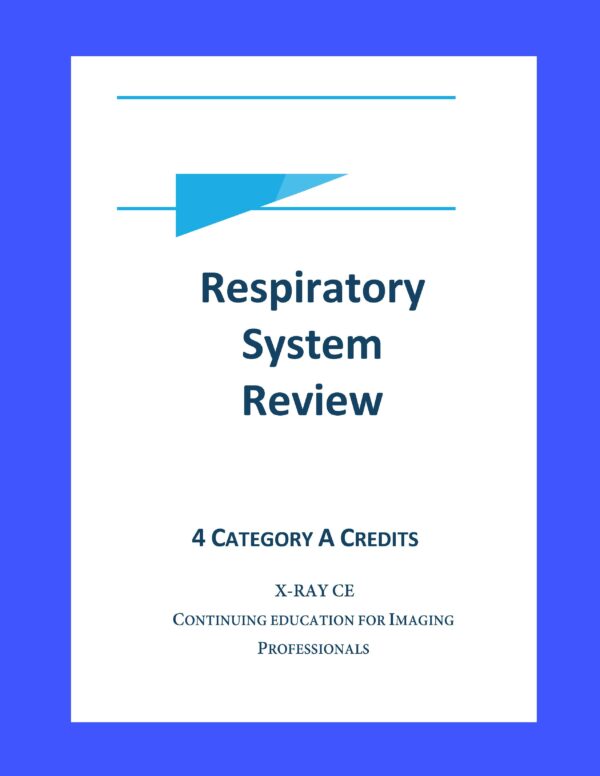 Respiratory System Review