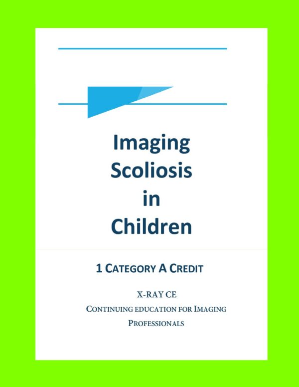 Imaging Scoliosis in Children