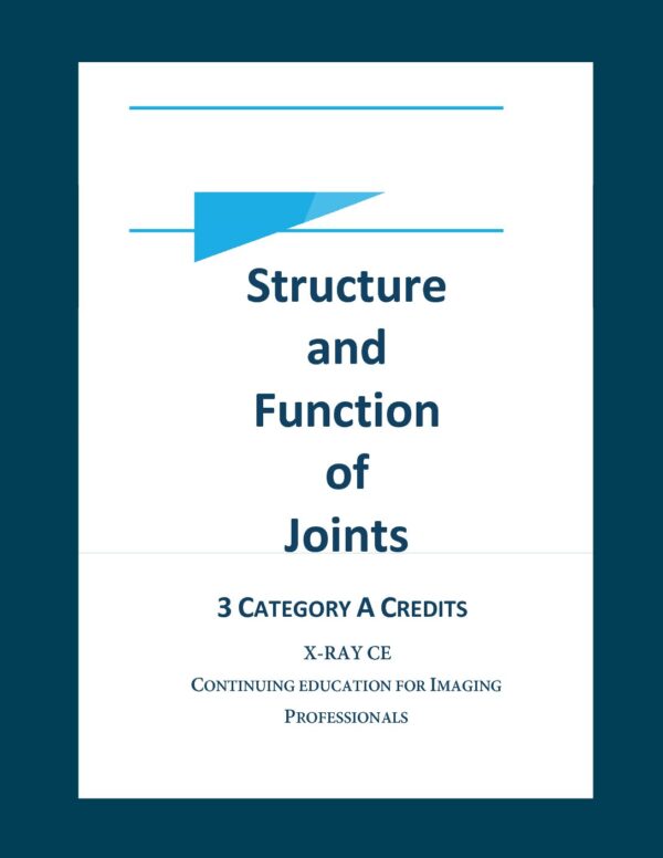 Structure and Function of Joints